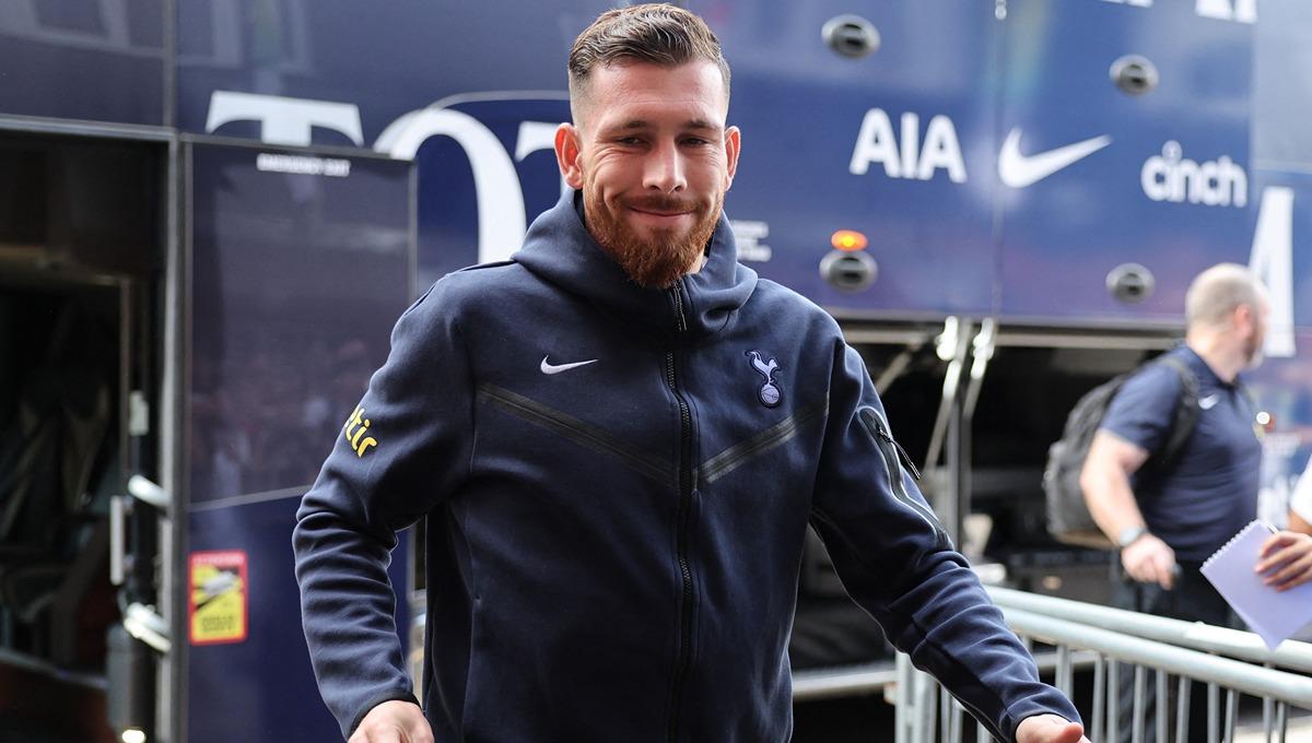 Agen pemain Tottenham Hotspur, Pierre-Emile Hojbjerg, mulai main mata dengan raksasa Liga Italia, Juventus, membahas kemungkinan di bursa transfer selanjutnya.(Foto: REUTERS/David Klein)