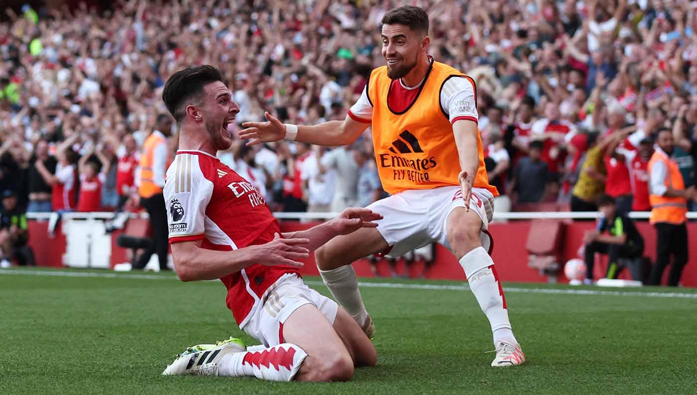 Kehilangan dua poin tak seberapa bagi Arsenal dibanding tumbal cedera Declan Rice di laga Liga Inggris (Premier League) kontra Tottenham Hotspur.