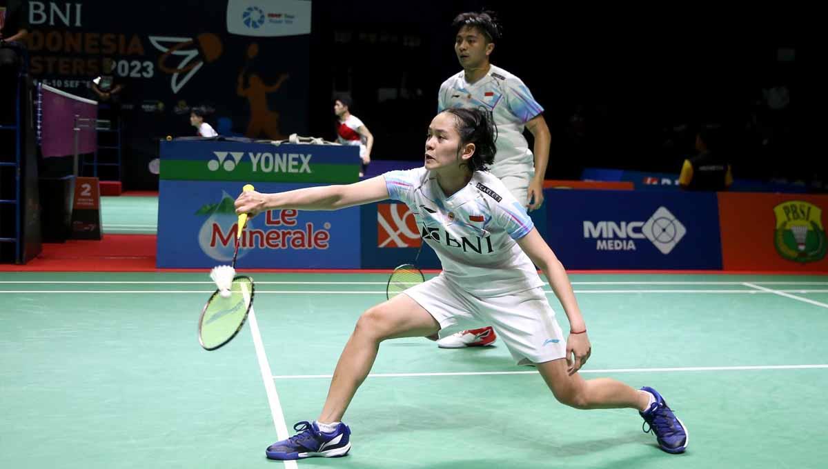 Rekap hasil Indonesia Masters S100 2023, Zachariah Josiahno Sumanti/Hediana Julimarbela terjegal, dan Tommy Sugiarto berjalan mulus. (Foto: PP PBSI)