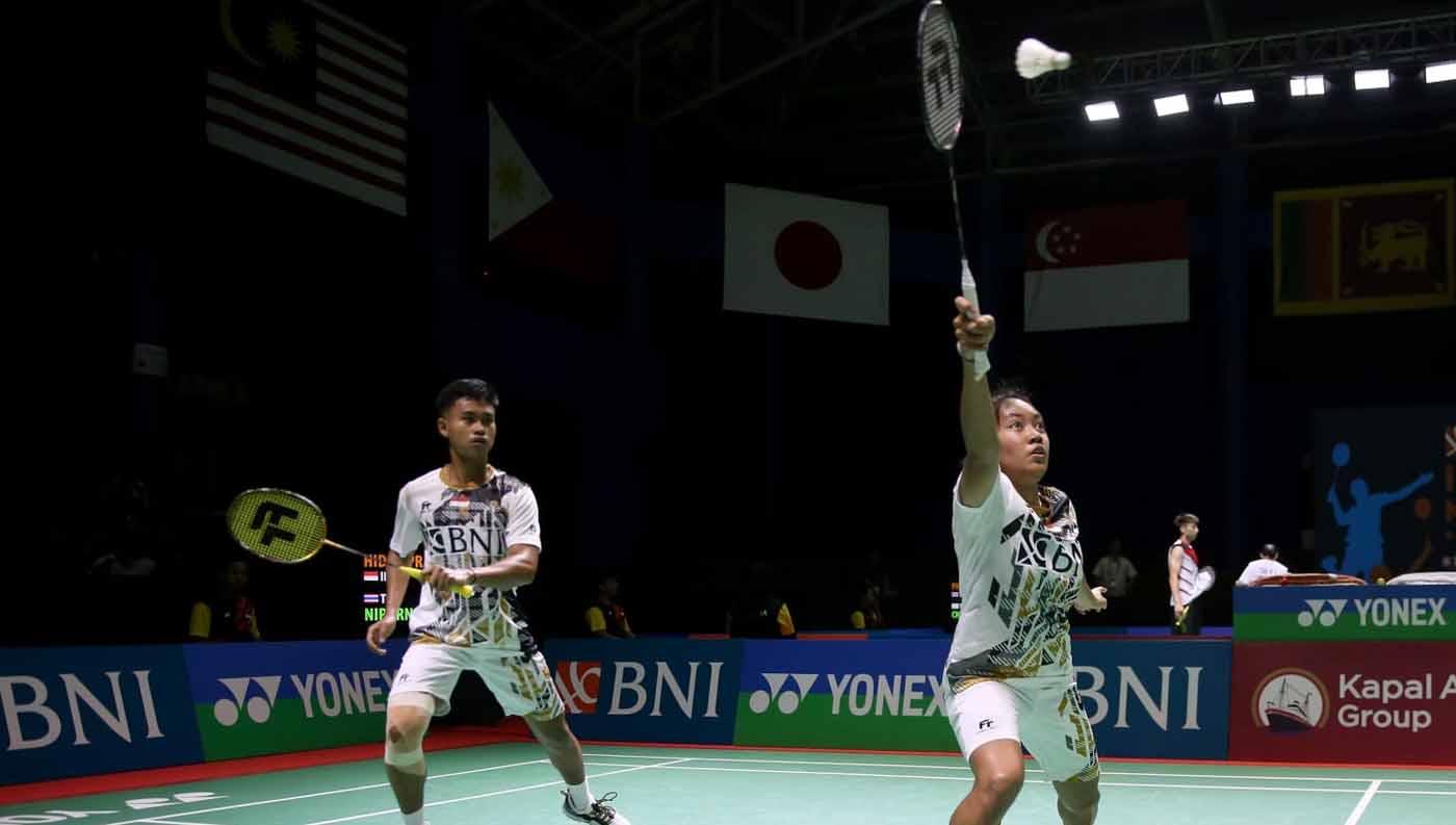 Pasangan ganda campuran Indonesia, Jafar Hidayatullah/Aisyah Salsabila Putri Pranata. Foto: PP PBSI.