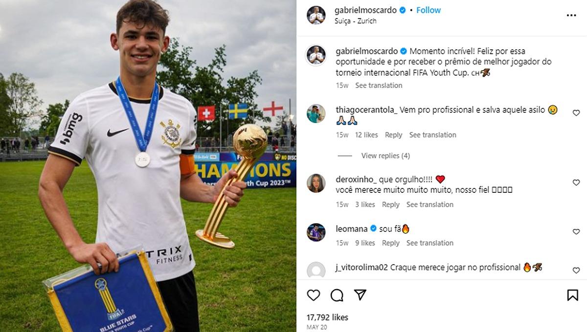 Klub Liga Inggris (Premier League), Chelsea, dilaporkan menjajaki potensi mendatangkan pemain muda muda, yakni Gabriel Moscardo dari Brasil. - INDOSPORT