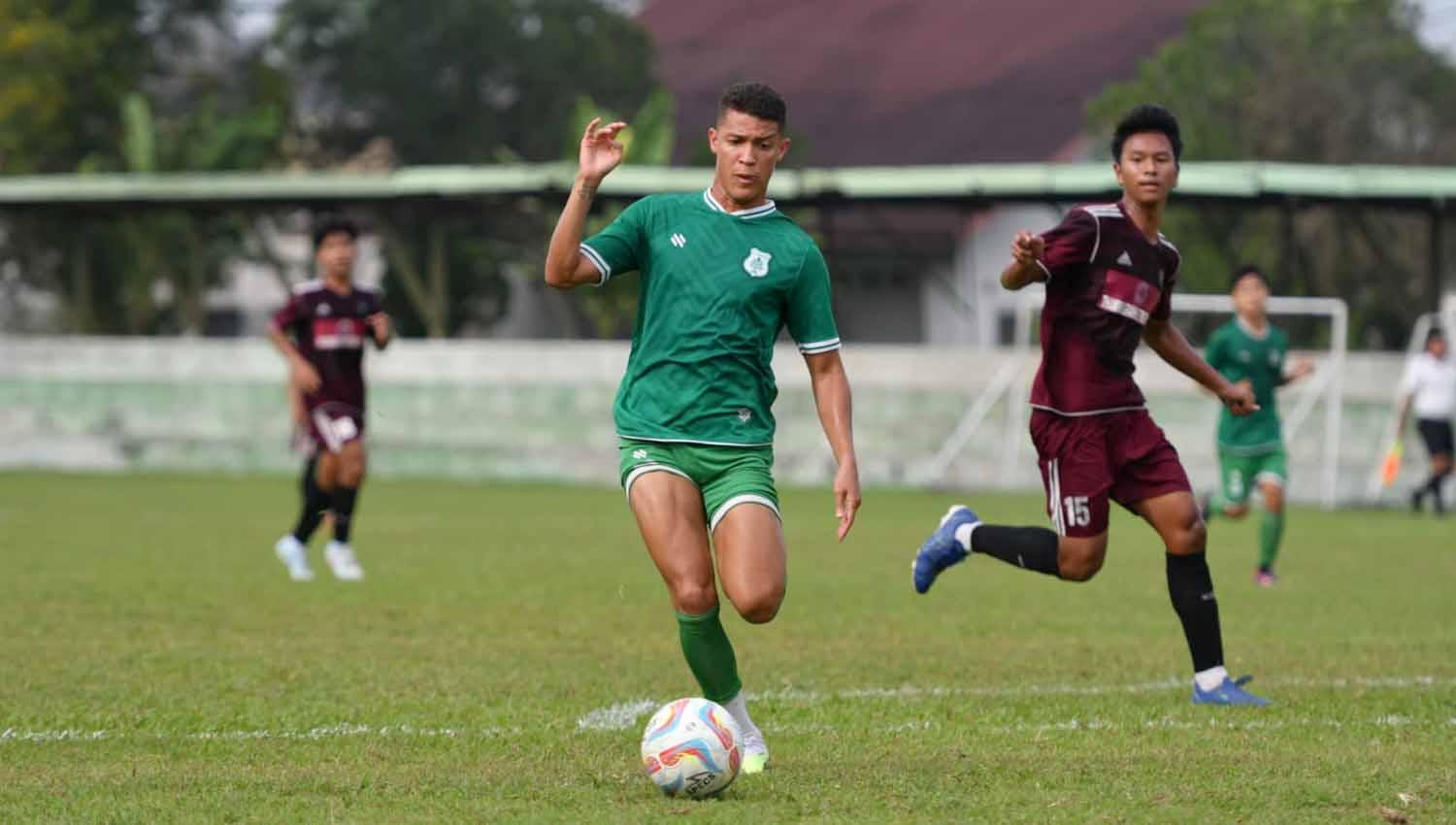 Bomber PSMS Medan asal Brasil, Matheus Souza. (Foto: PSMS Medan) - INDOSPORT