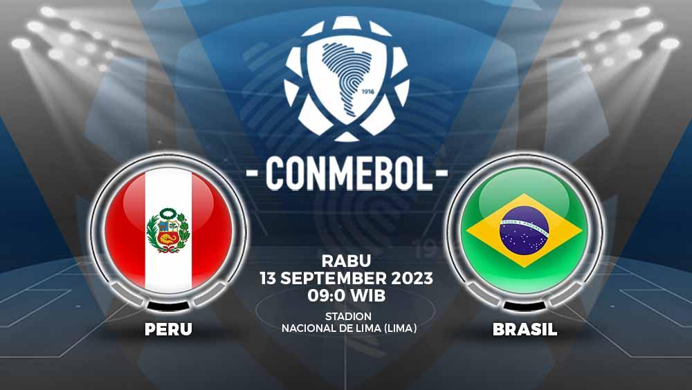 Prediksi Peru vs Brasil dalam Kulifikasi Piala Dunia zona CONMEBOL yang akan berlangsung di Estadio Nacional de Lima, Rabu (13/09/23) pukul 09.00 WIB.