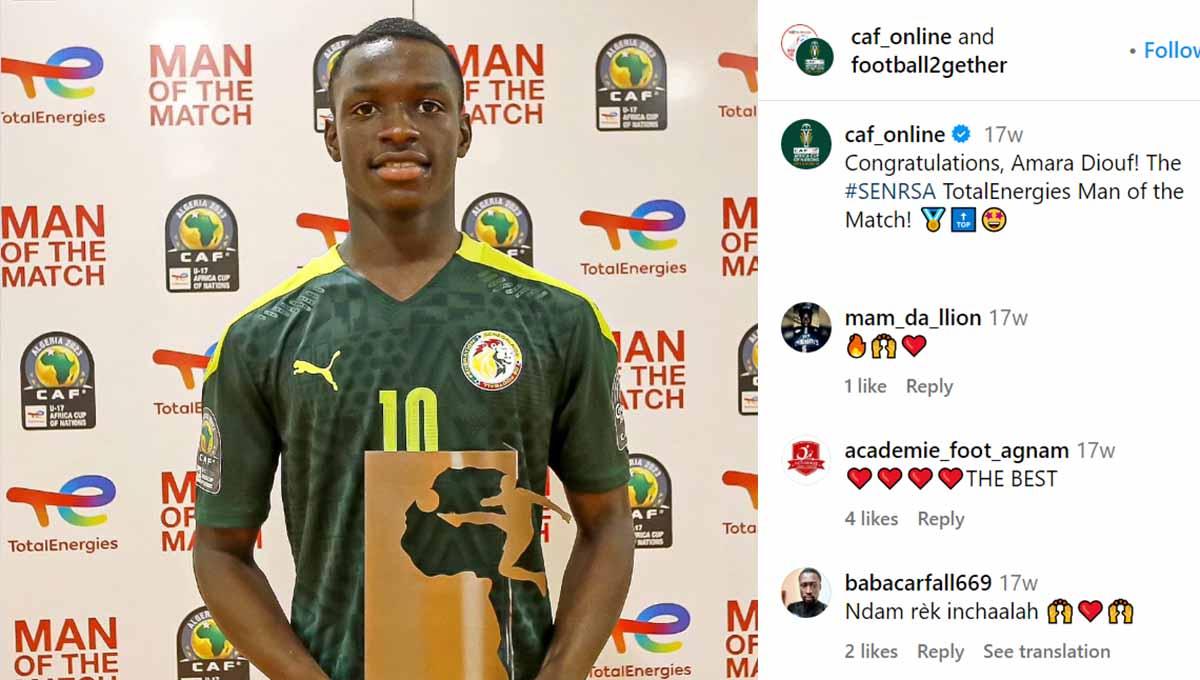 Tolak tawaran empat klub top Eropa, Real Madrid, Barcelona, Manchester City, dan Arsenal, apakah Amara Diouf kemakan sabda ‘sesat’ Sadio Mane?