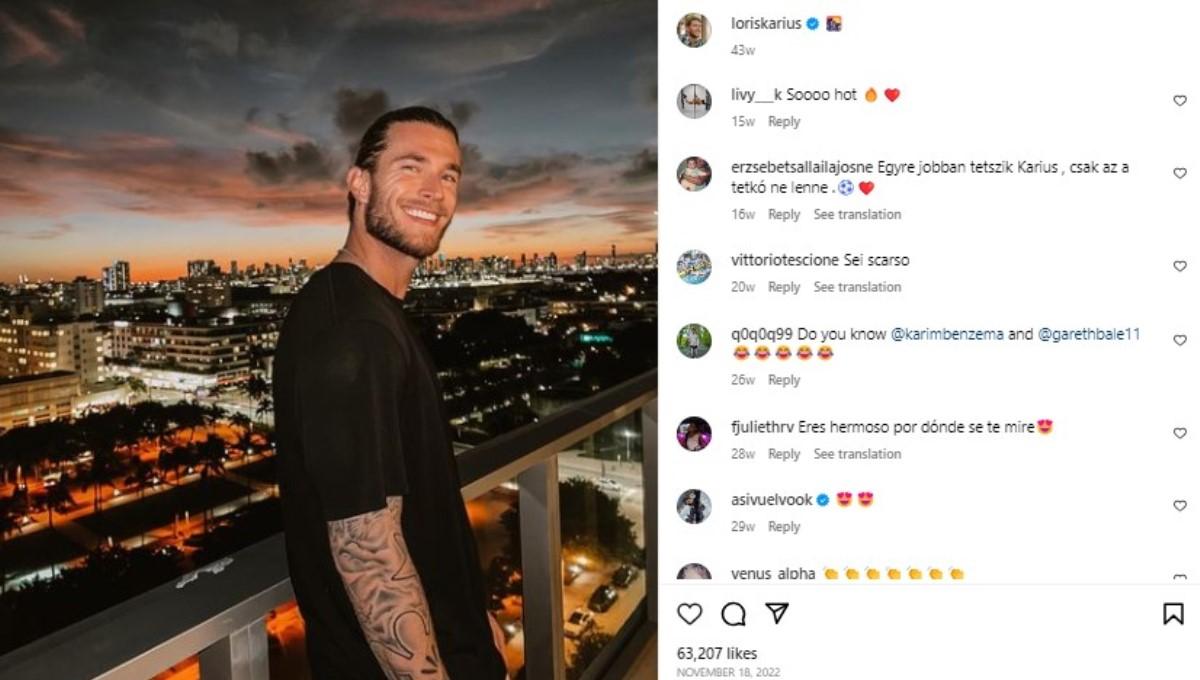 Kiper Newcastle United, Loris Karius. Foto: instagram/loriskarius.