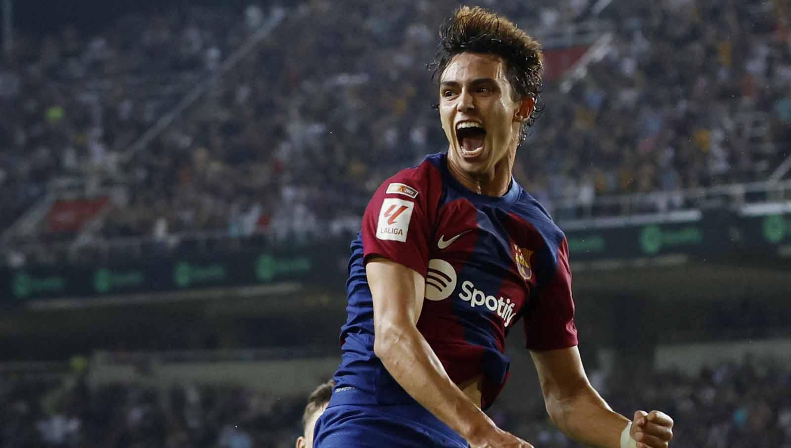 Klub Liga Spanyol, Barcelona terancam tidak bisa mempermanenkan Joao Felix dari Atletico Madrid setelah masa pinjamannya pada Juni 2024 mendatang berakhir. (Foto: REUTERS/Albert Gea)
