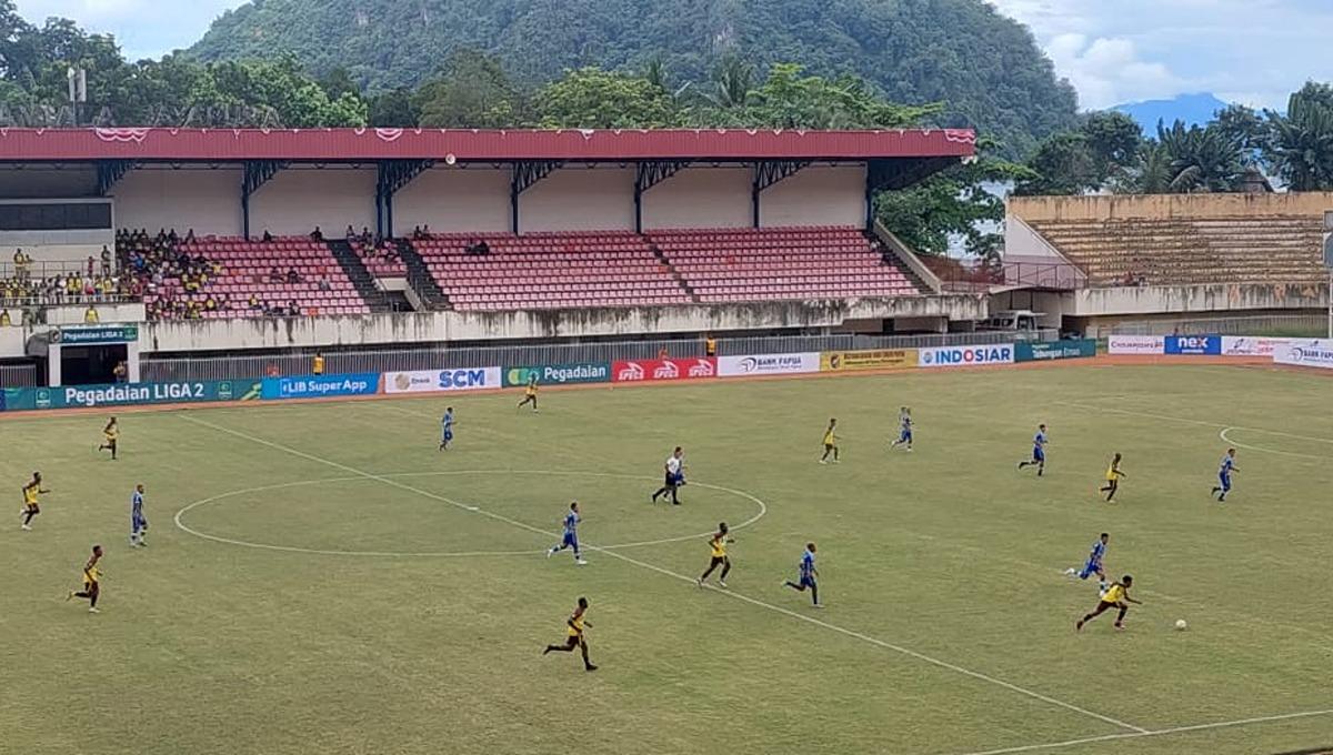 Laga Persewar vs Persiba di Stadion Mandala / Sudjarwo - INDOSPORT
