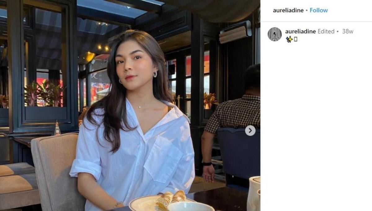 Nadine Aurellia, wanita yang pernah dikaabrkan dekat dengan Marselino Ferdinan (Foto: IG @aureliadine) Copyright: Instagram @aureliadine