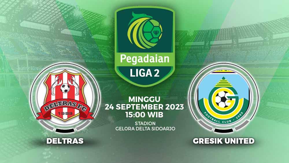 Prediksi pertandingan antara Deltras Sidoarjo vs Gresik United (Pegadaian Liga 2). - INDOSPORT