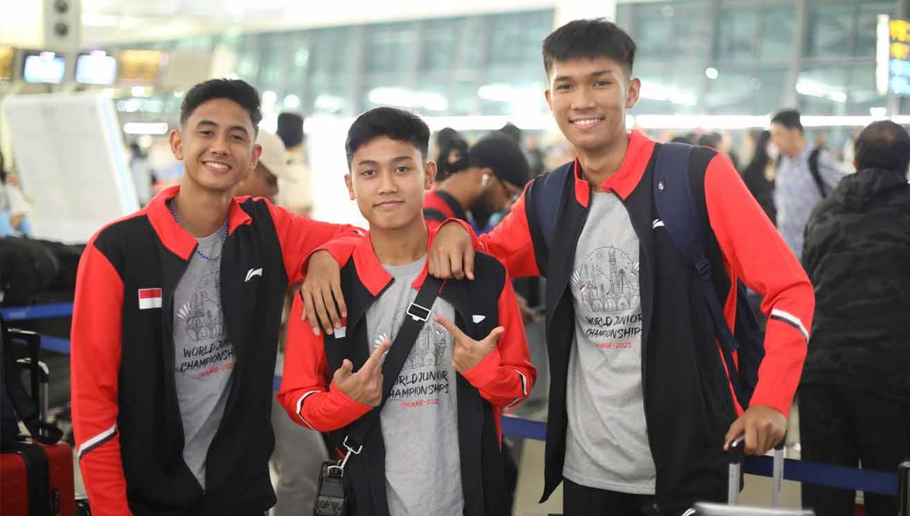 Hasil pertandingan Indonesia vs Portugal pada laga kedua Grup E Piala Suhandinata 2023, Selasa (26/09/23), skuat Merah Putih menang sempurna 5-0 (Foto: @INABadminton)