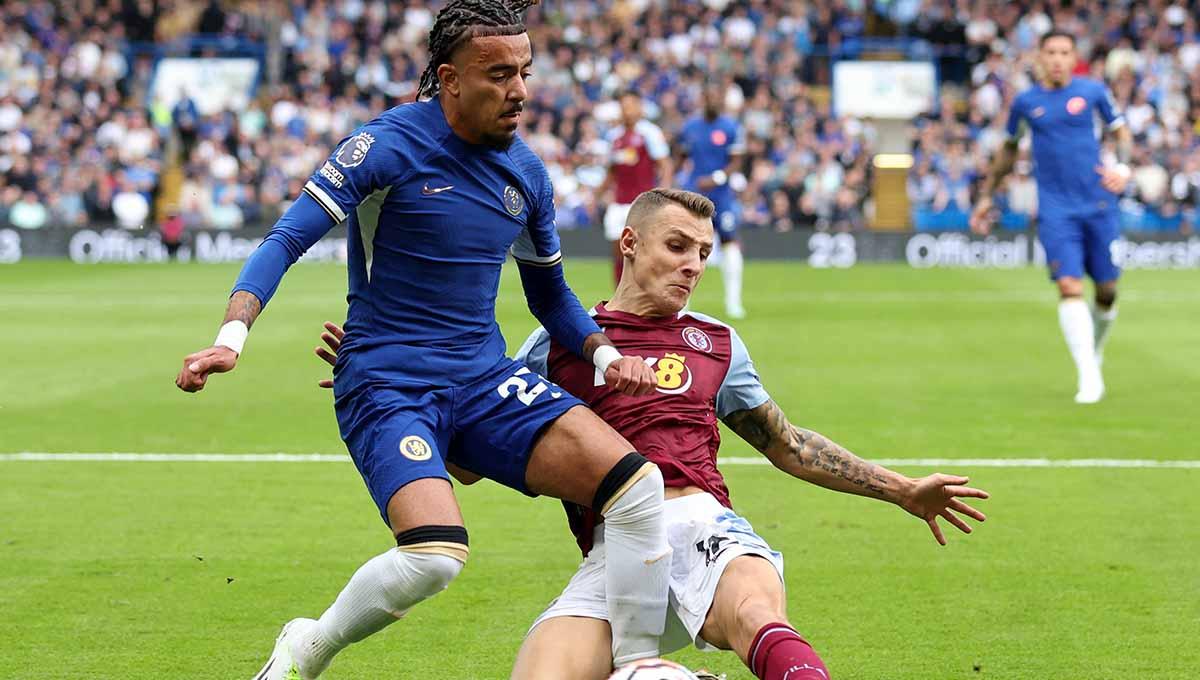 Bawa-bawa Malo Gusto menjadi dalih Mauricio Pochettino atas kekalahan Chelsea dari Aston Villa di Liga Inggris (Premier League) 2023/2024.