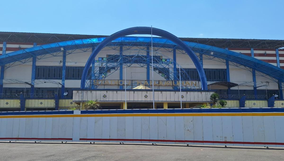 Proses renovasi pada Stadion Kanjuruhan sudah dimulai, Rabu (27/09/23).