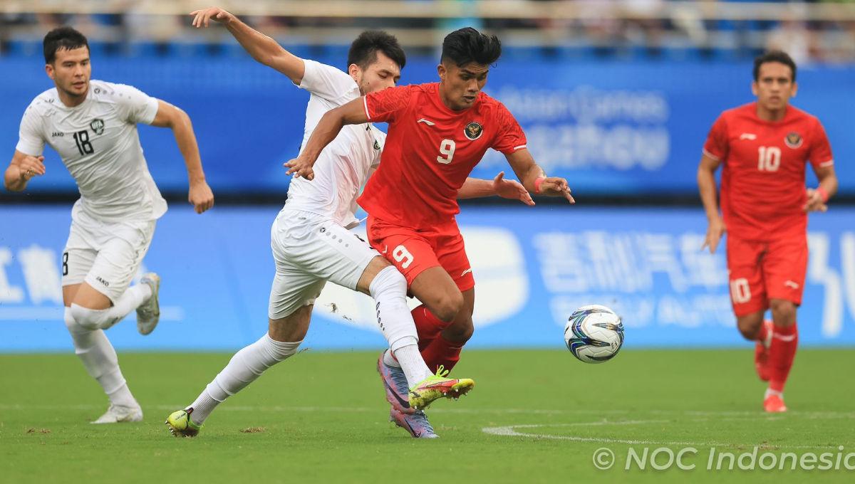 Timnas Indonesia U-24 dikalahkan Uzbekistan pada babak 16 besar Asian Games 2022, Kamis (28/09/23).