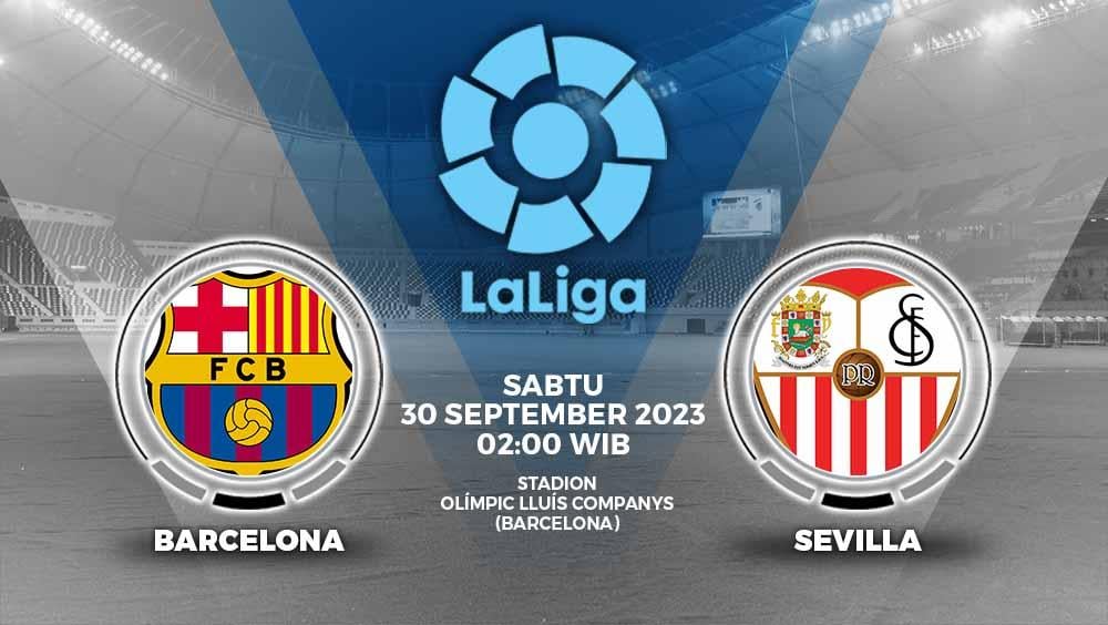 Prediksi Pertandingan antara Barcelona vs Sevilla (Laliga Spanyol). - INDOSPORT