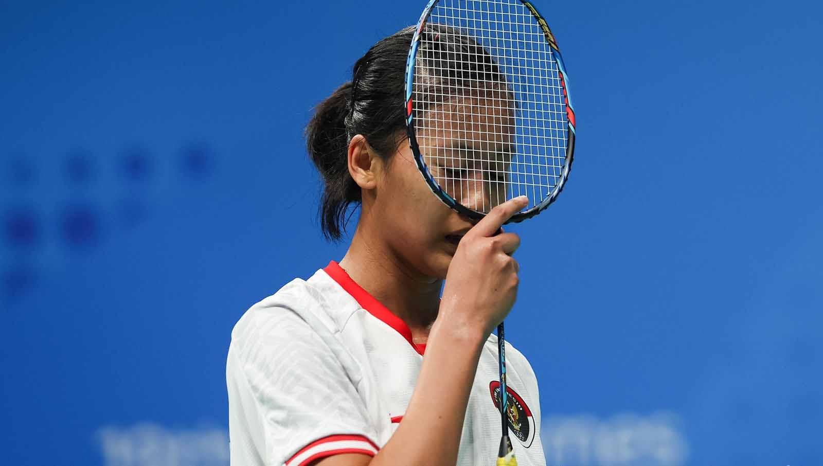 Putri KW takluk di tangan Pusarla Venkata Sindhu di 16 besar bulutangkis perorangan Asian Games 2022.