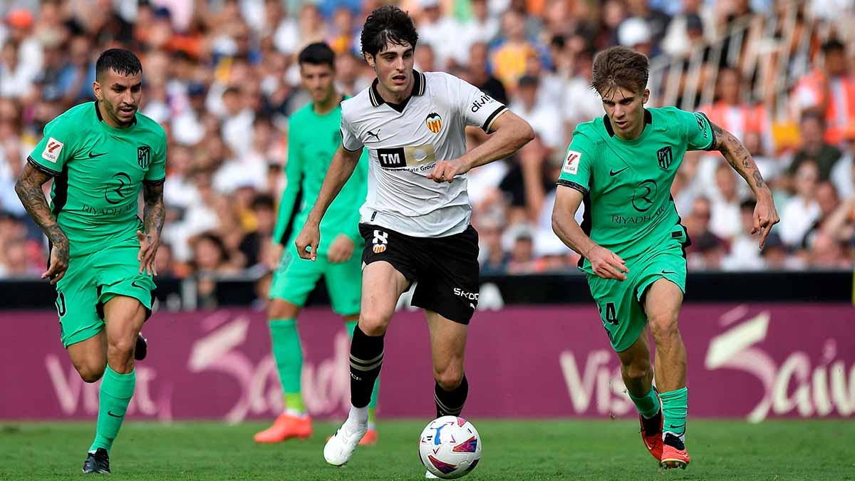 Juventus mencari gelandang yang bisa membuat mereka kian kompetitif di Liga Italia (Serie A) pada bursa transfer musim dingin 2024 dan Javi Guerra masuk radar. (Foto: REUTERS/Pablo Morano)