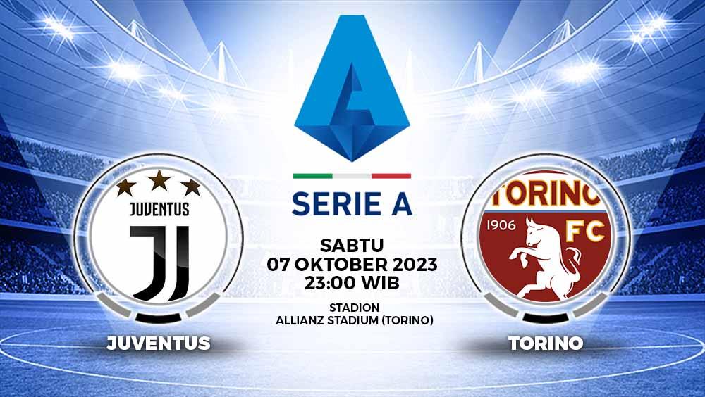 Link live streaming Juventus vs Torino di pekan kedelapan Liga italia (Serie A) 2023/2024, Sabtu (7/10/23), pukul 23.00 WIB, tersedia di Vidio berikut ini. - INDOSPORT