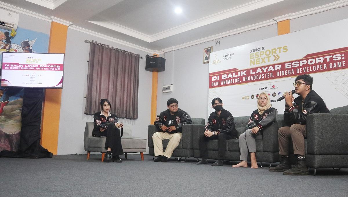 Diskusi Piala Presiden Esports 2023 di SMKN 1 Ciomas.