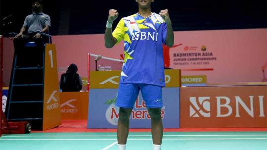 Pebulutangkis tunggal putra Indonesia, Alwi Farhan. (Foto: PBSI)