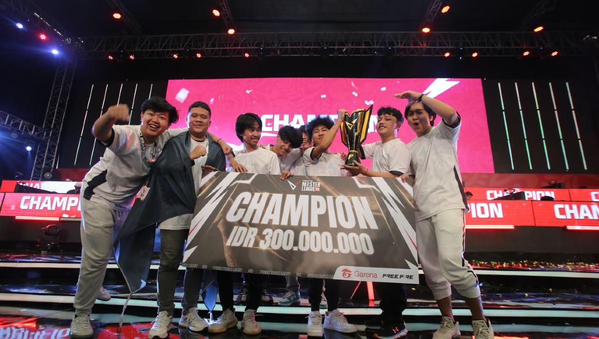 Thorrad resmi menjadi juara Free Fire Master League (FFML) Season 8.