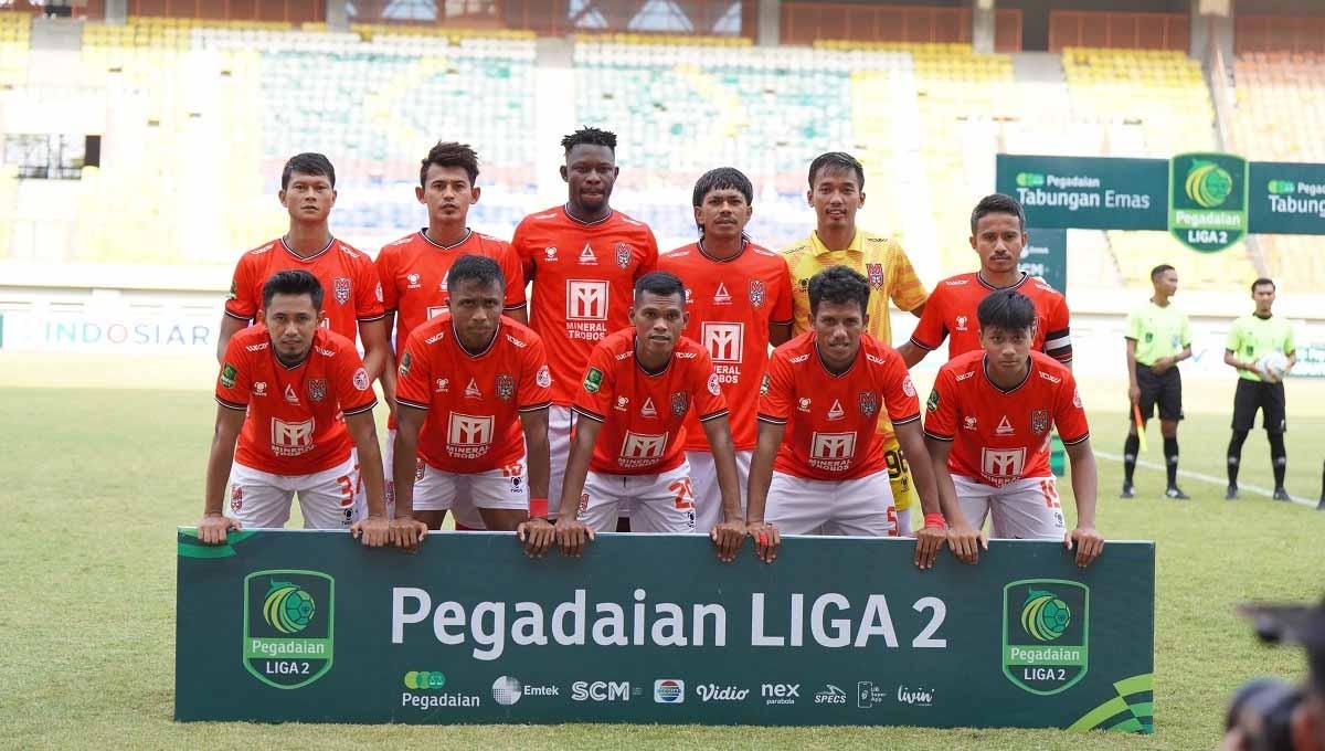 Skuat Malut United FC di Liga 2 2023/24. (Foto: Media Malut United FC)