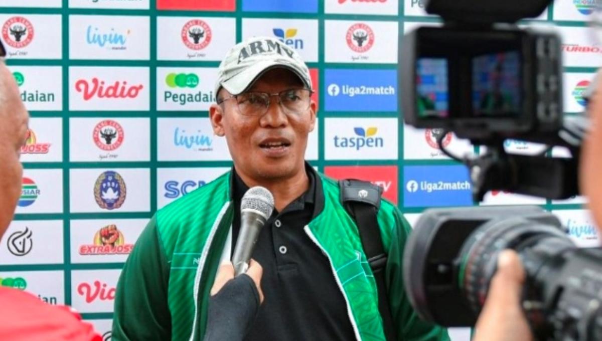 Pelatih PSMS Medan, Miftahudin Mukson. Foto: PSMS Medan.