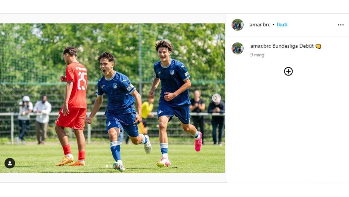 Amar Rayhan Brkic, Pemain Keturunan Jerman yang Hiasi Skuat Timnas U-17