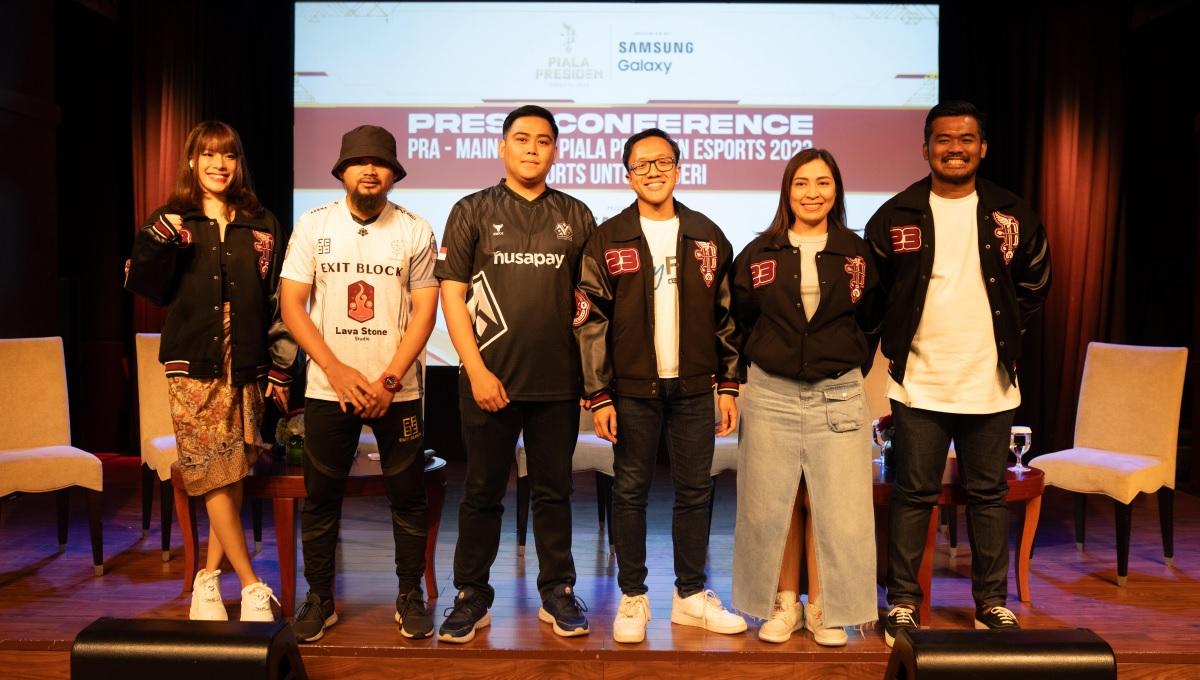 Persiapan main event Piala Presiden Esports 2023.