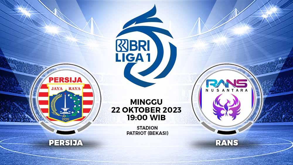 Berikut adalah ulasan prediksi Liga 1 pekan ke-16 yang mempertemukan Persija Jakarta vs RANS Nusantara FC beserta H2H, jadwal, dan live streaming