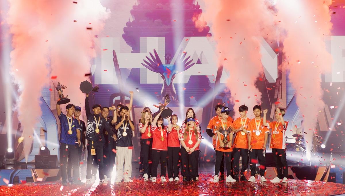 Para juara Piala Presiden Esports 2023.