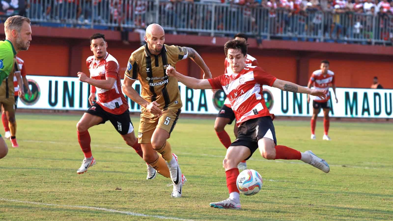 Klub Liga 1 2023/2024, Madura United, tengah digelayuti awan hitam seiring skandal korupsi yang tengah membelit presiden klub, Achsanul Qosasi belakangan ini.