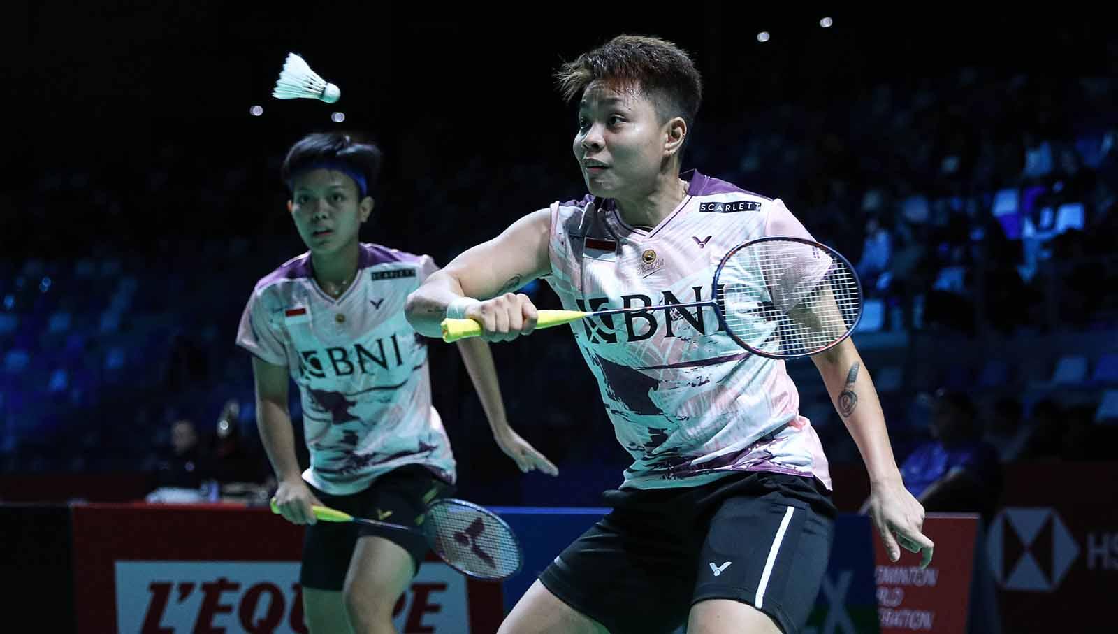 Terdapat tiga pebulutangkis top dunia termasuk Apriyani Rahayu yang memiliki tato unik di tubuhnya. (Foto: PBSI)