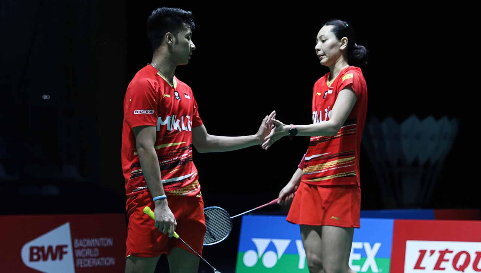 Dejan Ferdinansyah/Gloria Emanuelle Widjaja satu-satunya wakil Indonesia di Syed Modi India hari ini. Foto: PBSI.