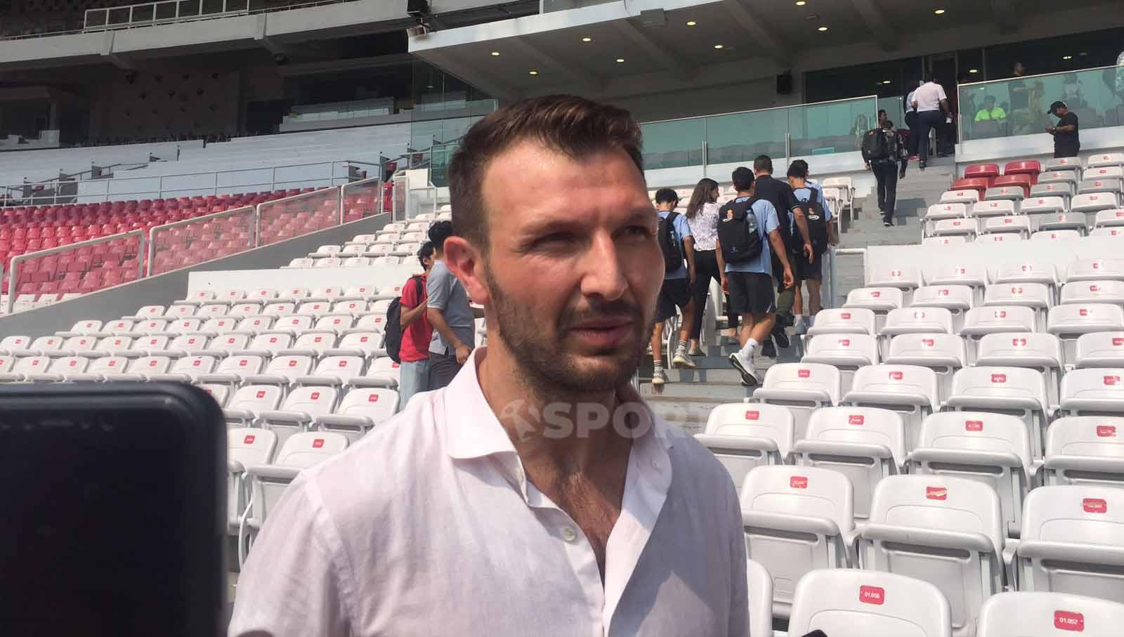 Eks pemain Persija dan Timnas Italia, Marco Motta.