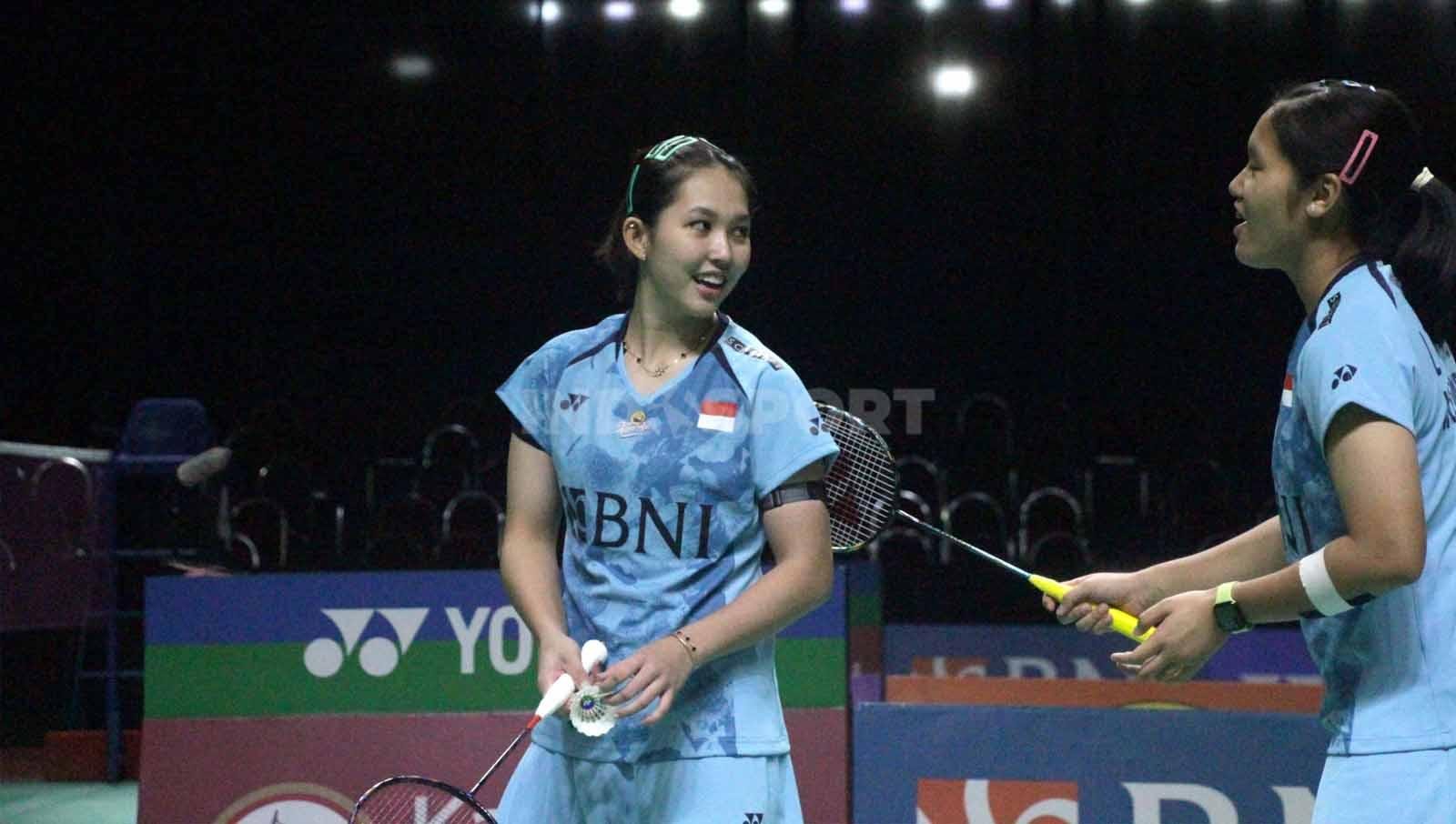 Mental dan performa ganda putri Lanny Tria Mayasari/Ribka Sugiarto menjadi sorotan usai keganasannya back to back menembus final Indonesia Masters Super 100. - INDOSPORT