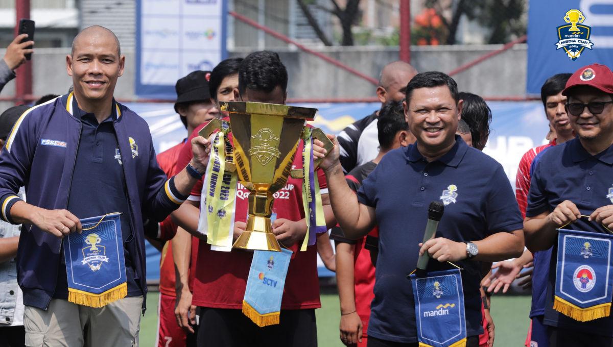 Turnamen 7 soccer Media Cup 2023 yang digelar 26-27 di Triboon Mini Soccer berjalan sukses. - INDOSPORT