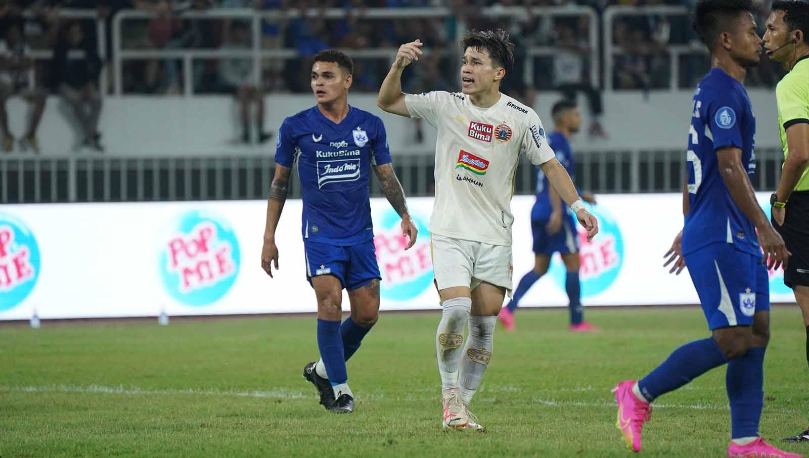 Laga Liga 1 pekan ke-17 antara PSIS Semarang vs Persija Jakarta di Stadion Jatidiri, Minggu (29/10/23). (Foto: Persija/Khairul Imam)