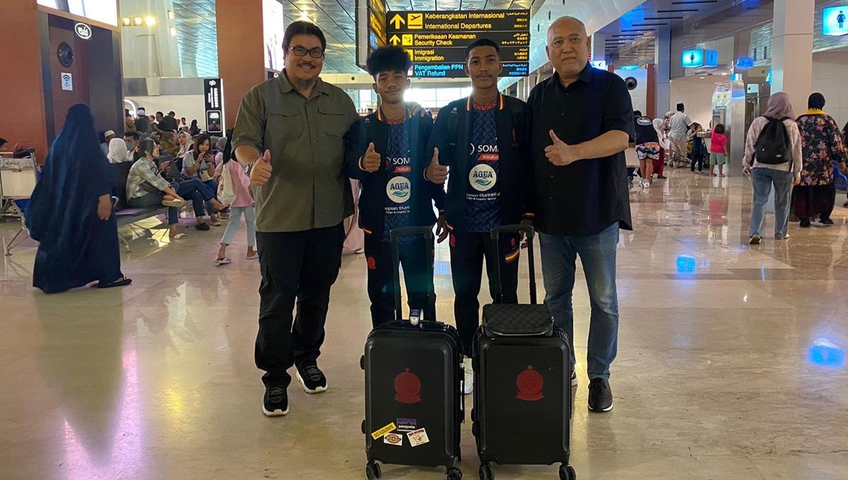 Dua pemain ASIOP FC dikirim ke UD Logrones di Spanyol.