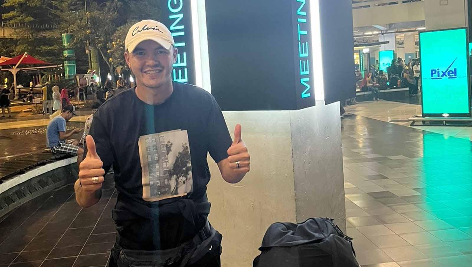 Pemain Baru Persipura Jayapura asal Kirgistan, Azamat Baimatov. (Foto: Dok Official Persipura)