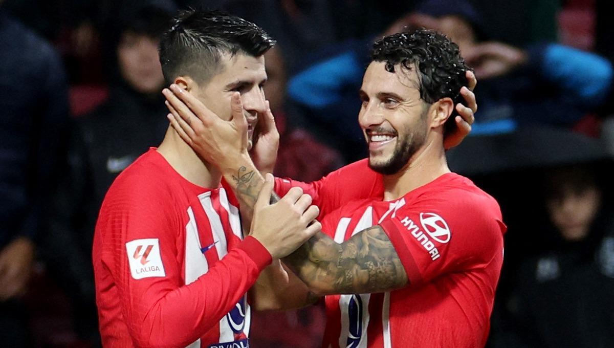 Juventus dikabarkan rela untuk melepas Dusan Vlahovic ke Atletico Madrid bila nantinya bisa bereuni kembali dengan Alvaro Morata. (Foto: REUTERS/Isabel Infantes)