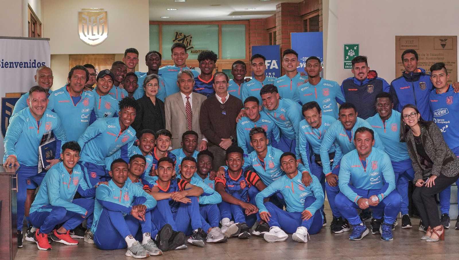 Pemain Timnas Ekuador U-17 di Piala Dunia U-17 2023