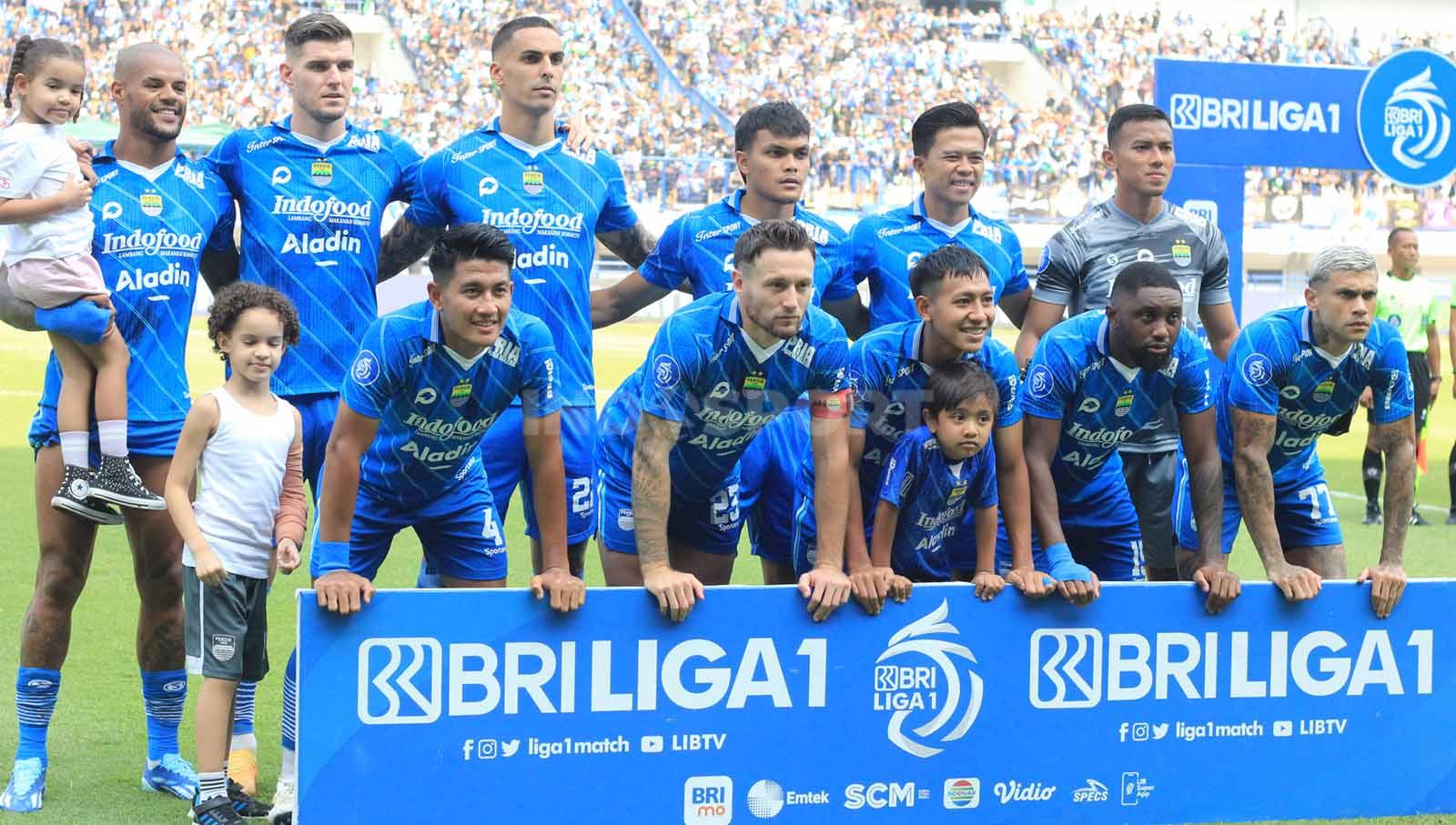 Starting eleven Persib Bandung vs Arema FC pada pertandingan Liga 1 2023-2024 di Stadion GBLA, Kota Bandung, Rabu (08/11/23).
