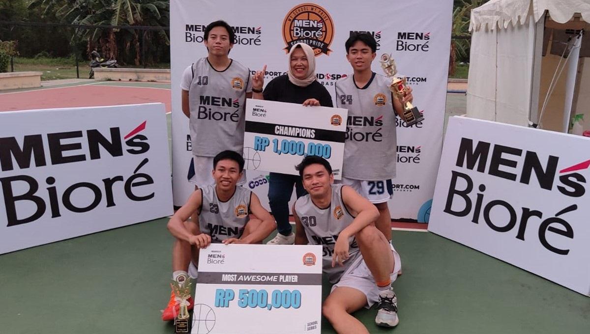 SMAN 6 juara School Pride 2.0 Basketball 3x3 Series 3 di SMA Yadika 1.