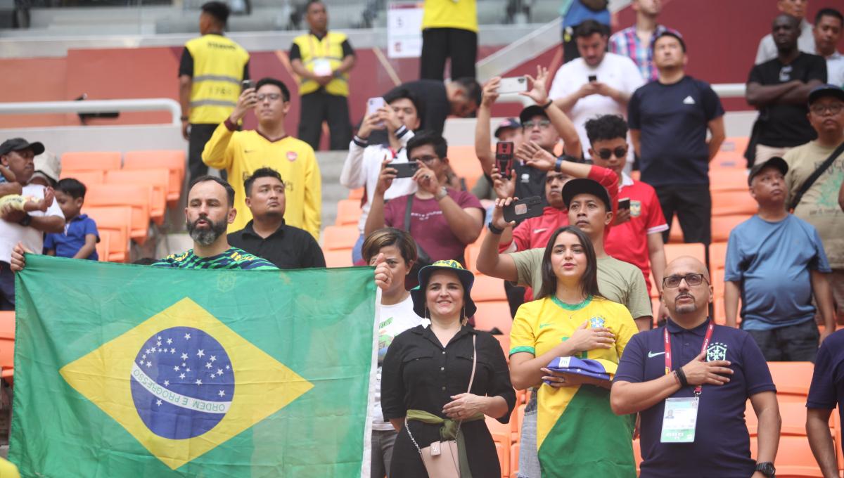 Laga ketiga Grup C dan D Piala Dunia U-17 2023, Jumat (17/11/23) menarik banyak animo masyarakat untuk menyaksikan langsung di Jakarta International Stadium.