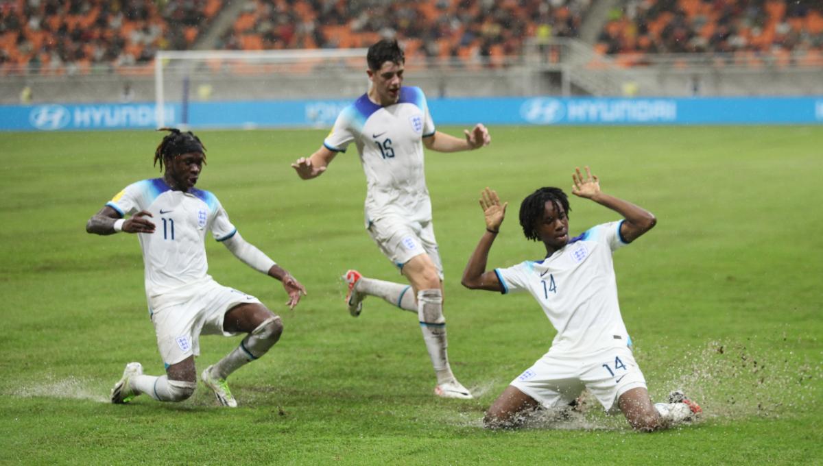 Jadwal Piala Dunia U-17 2023, Jumat (17/11/23) pukul 16.00 WIB, sajikan laga big match antara Inggris vs Brasil.