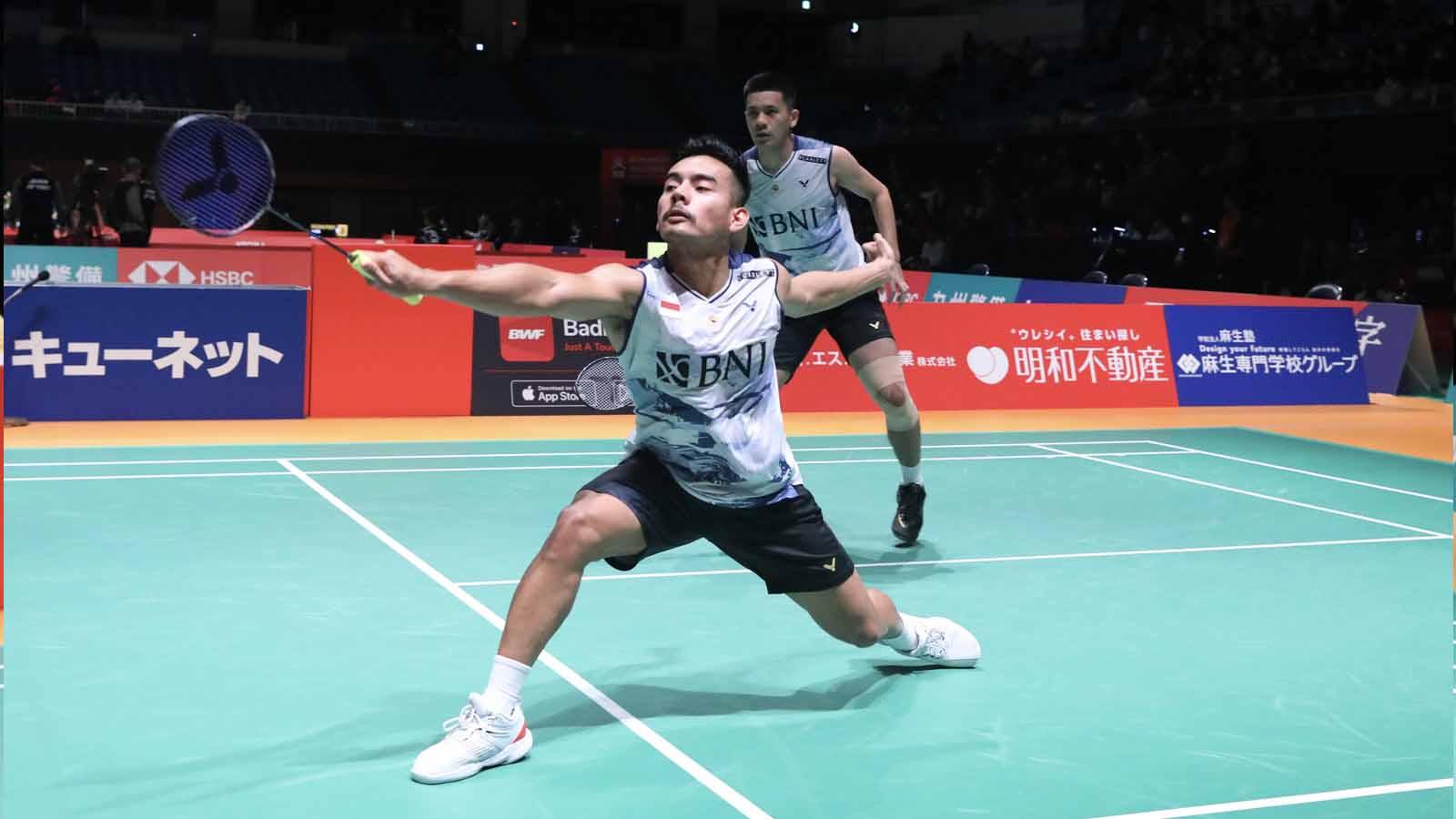 Pasangan ganda putra Indonesia Pramudya Kusumawardana/Yeremia E. Y. Y. Rambitan - INDOSPORT