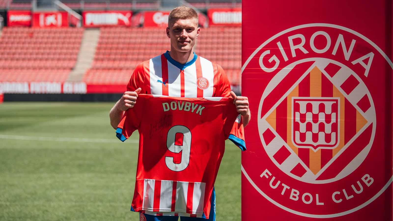 Artem Dovbyk, pemain Girona FC. (Foto: gironafc) - INDOSPORT