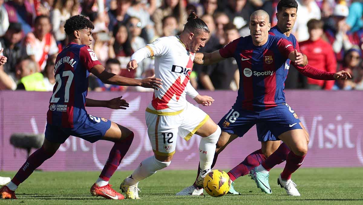 Hasil Liga Spanyol (LaLiga) 2023/2024 antara Rayo Vallecano vs Barcelona, Sabtu (25/11/23), sajikan La Blaugrana yang hoki dapat sepoin.