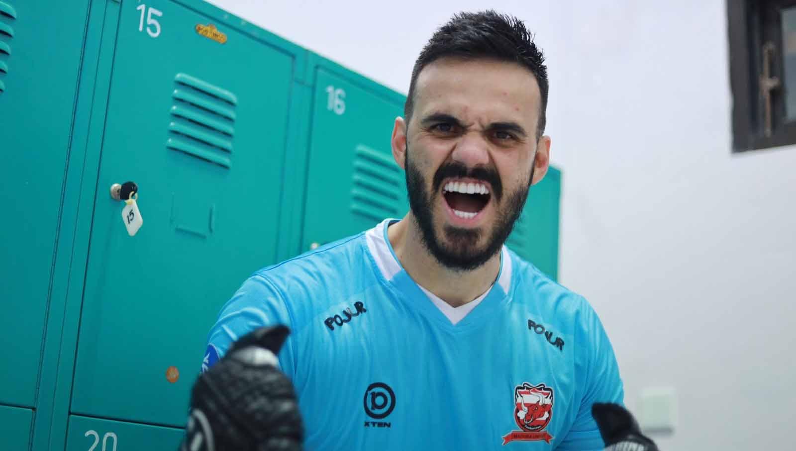 Lucas Frigeri menjadi pelengkap pemain asing Madura United. (Foto: MO Madura United)