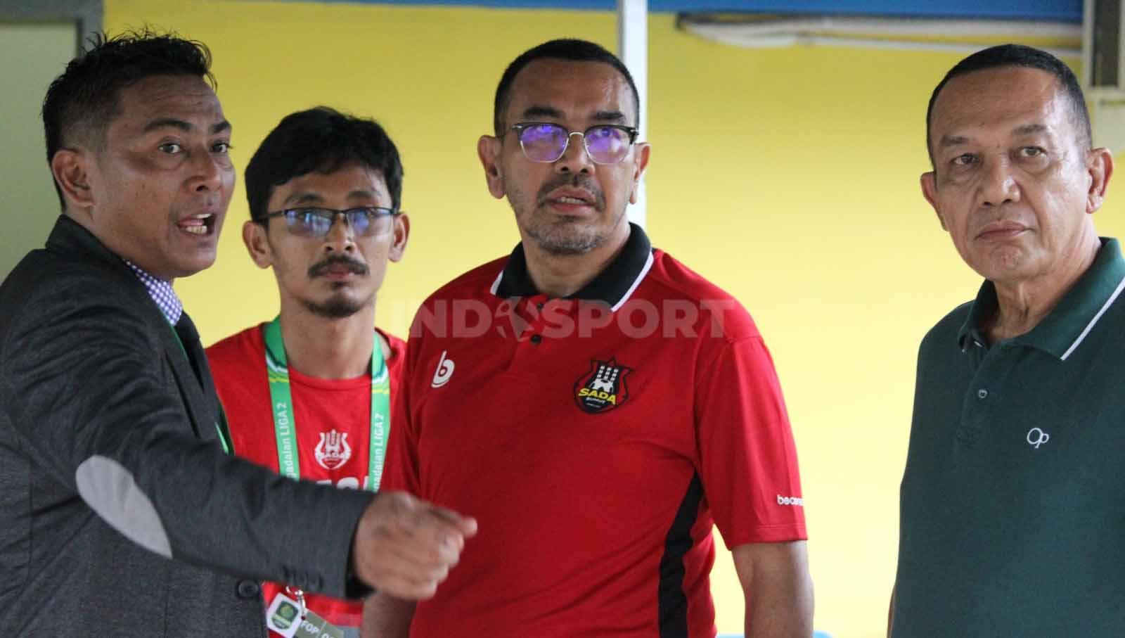 Exco PSSI sekaligus Founder klub Liga 2 Sada Sumut FC, Arya Sinulingga. (Foto: Aldi Aulia Anwar/INDOSPORT)